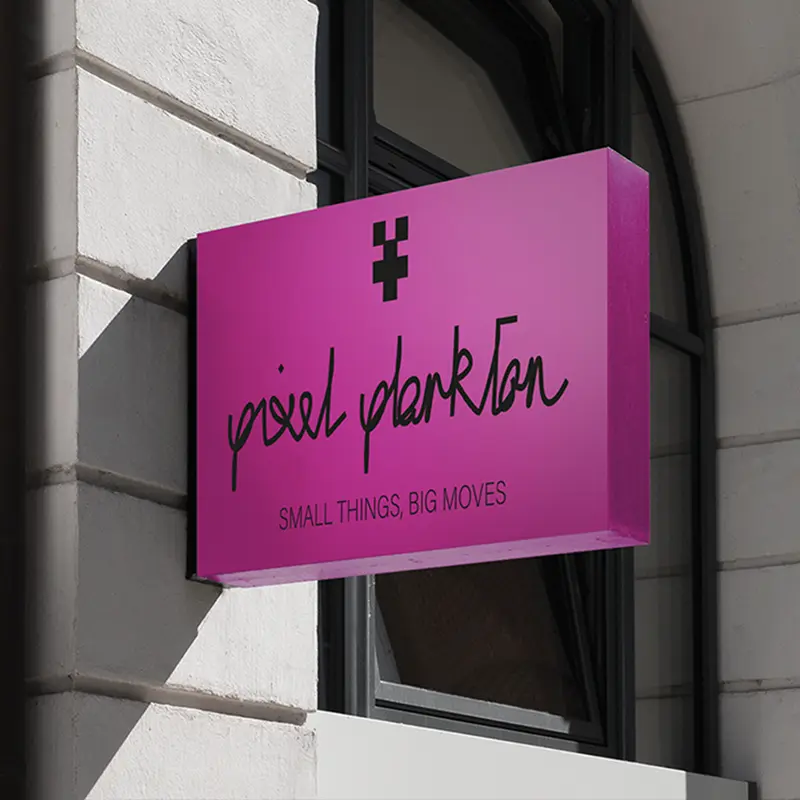 Pixel Plankton – branding – 2025